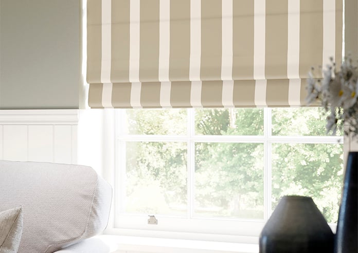 The British Stripe Co. Henry, Chilterns No.1 - Twist&Fit Roman Blind - Image 5